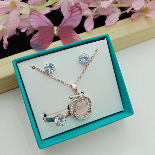 Elegant Rose Glow Set