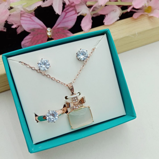Rose Gold Charm Set